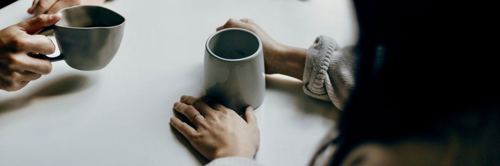Conversation over tea
