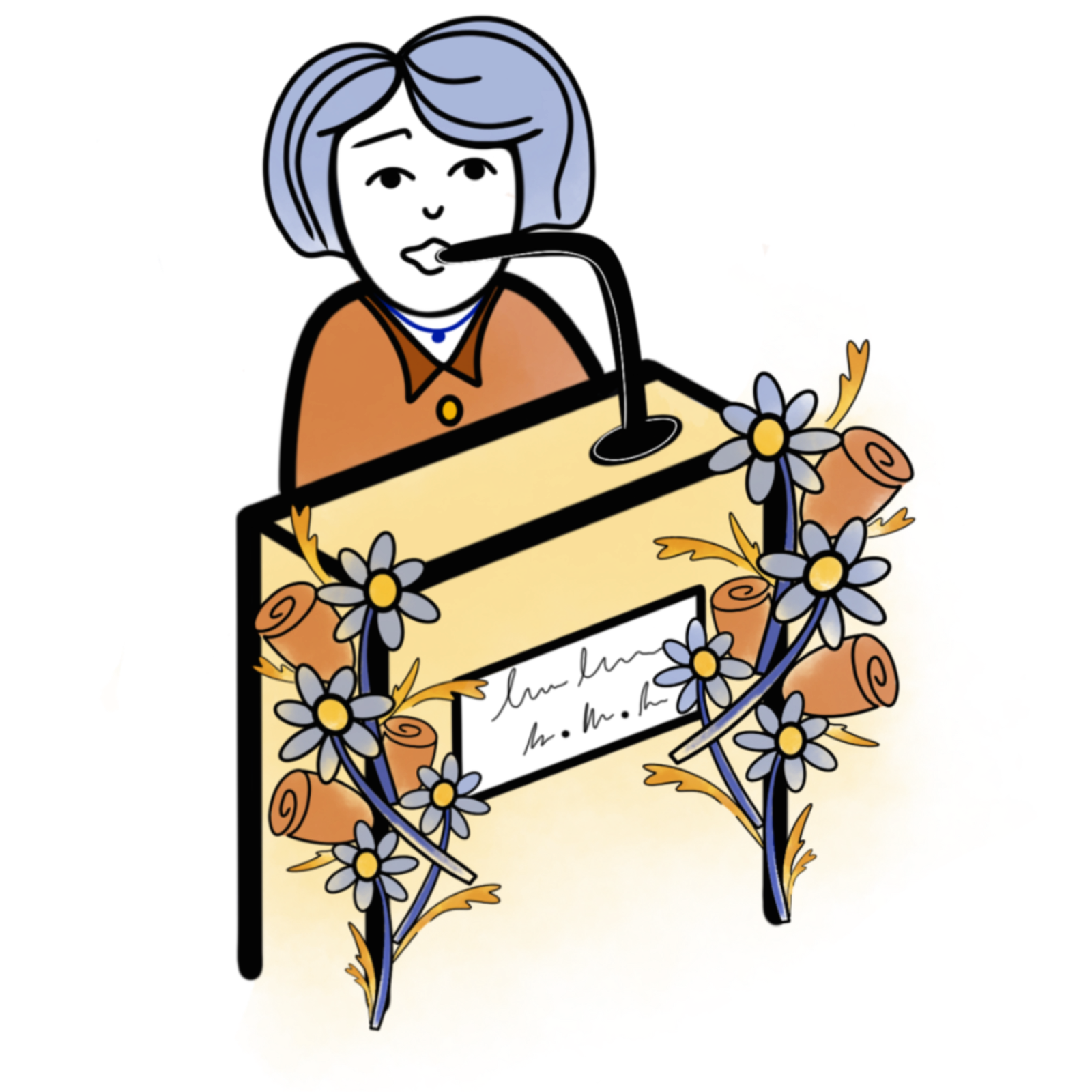 Celebrant illustration