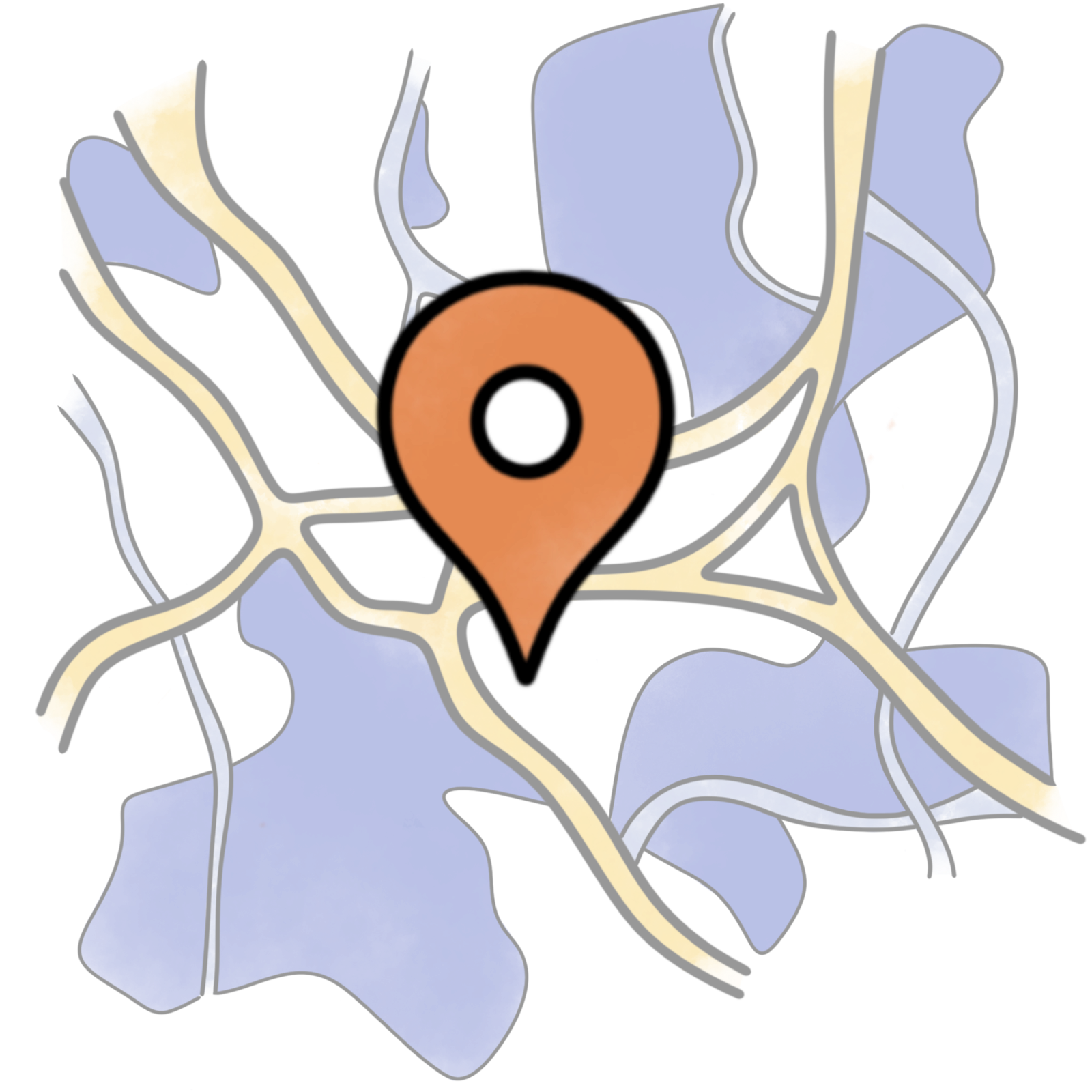 Location map illustration