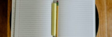Blank notebook