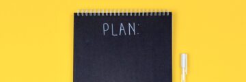 Yellow and black to do list