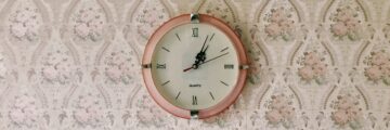 Clock on a wall